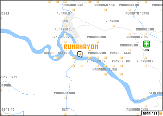 map of Rumah Ayom