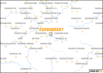 map of Rumah Bagat