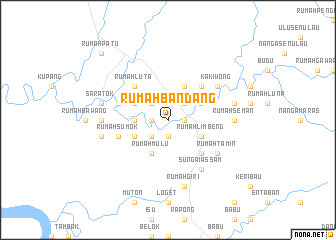 map of Rumah Bandang