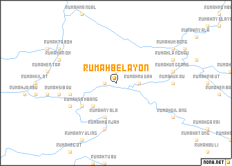 map of Rumah Belayon