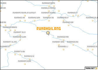 map of Rumah Dilang