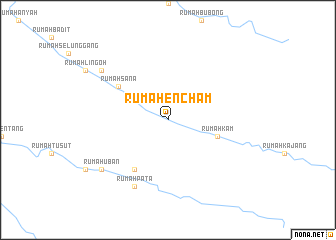 map of Rumah Encham