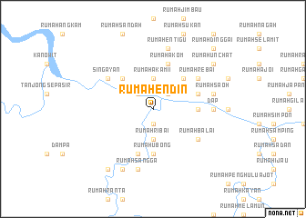 map of Rumah Endin