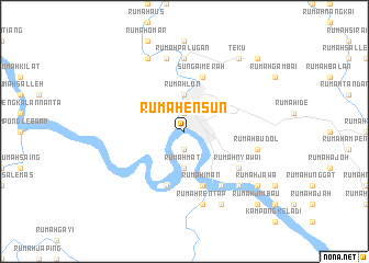 map of Rumah Ensun