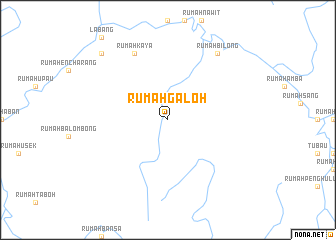 map of Rumah Galoh