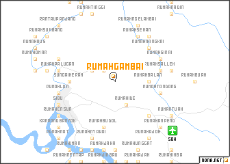 map of Rumah Gambai