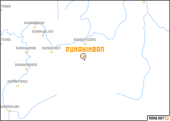 map of Rumah Imban