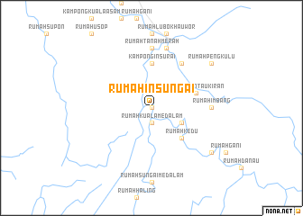 map of Rumah Insungai