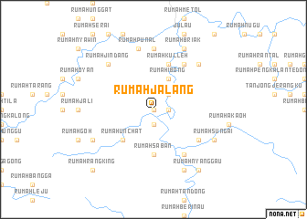map of Rumah Jalang