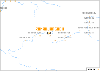 map of Rumah Jangkok