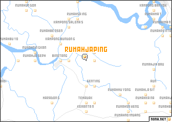 map of Rumah Japing