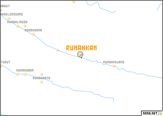 map of Rumah Kam