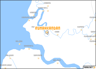 map of Rumah Kandan