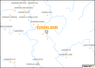 map of Rumah Lawai