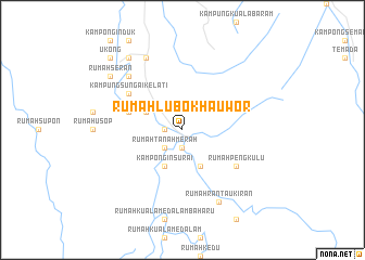 map of Rumah Lubok Hauwor