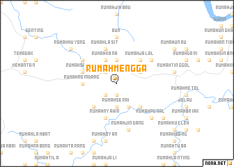 map of Rumah Mengga