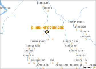 map of Rumah Merrindang