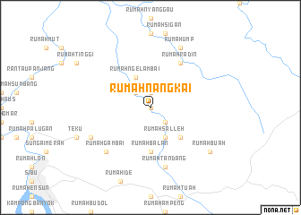 map of Rumah Nangkai