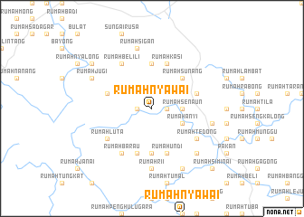 map of Rumah Nyawai