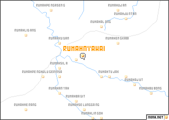 map of Rumah Nyawai