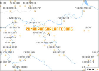 map of Rumah Pangkalan Tedong