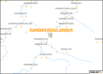 map of Rumah Penghulu Radin