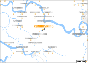 map of Rumah Saing