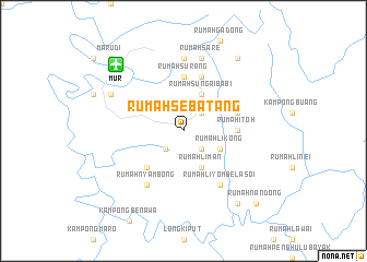 map of Rumah Sebatang