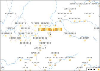 map of Rumah Seman