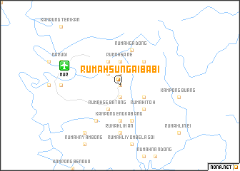 map of Rumah Sungai Babi