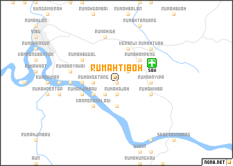 map of Rumah Tiboh