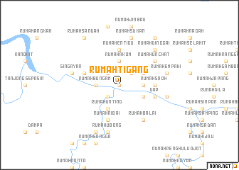 map of Rumah Tigang