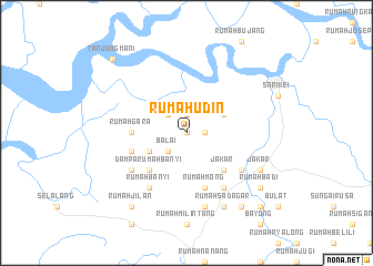 map of Rumah Udin