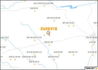 map of Rumanya