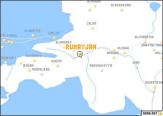 map of Rumayjah