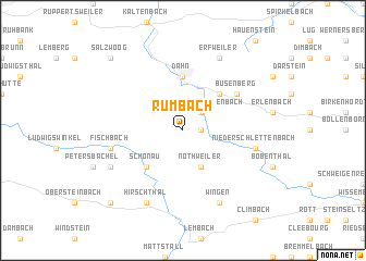 map of Rumbach