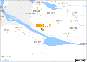 map of Rumbula