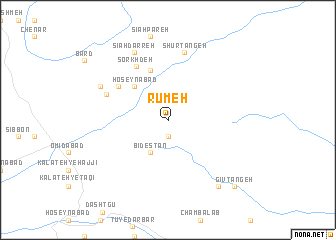 map of Rūmeh