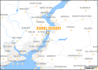 map of Rumelihisarı
