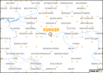 map of Rümikon