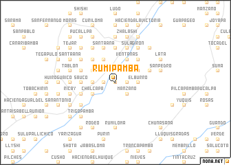 map of Rumipamba