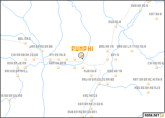 map of Rumphi