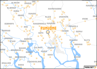 map of Rumu-Ome