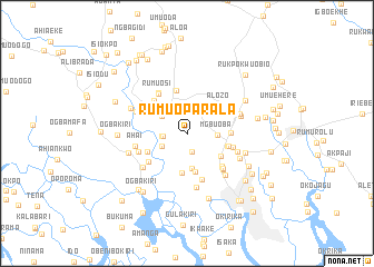 map of Rumu-Oparala