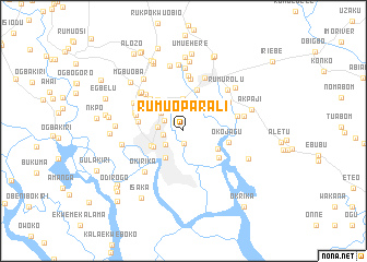 map of Rumuoparali