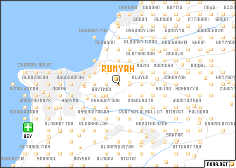 map of Rūmyah
