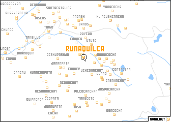 map of Runaquilca