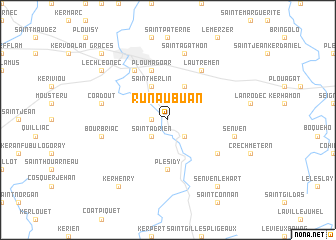 map of Runaubuan