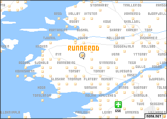map of Runneröd