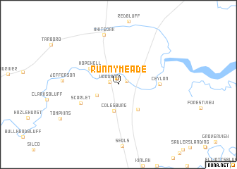 map of Runnymeade